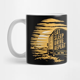 Funny Big Trucker Truck Driver Mug